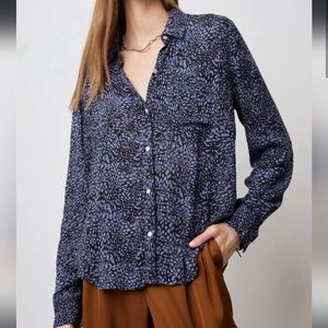Rails Josephine Midnight Lynx Top XL